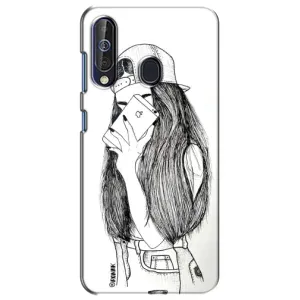 Чохол з друком для Samsung Galaxy A60 2019 (A605F) - (Мода) (AlphaPrint) (Фото дівчини)