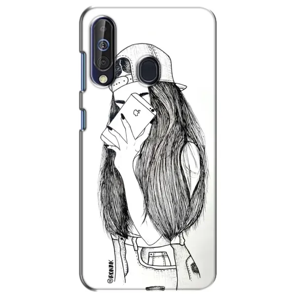 Чохол з принтом «Фото дівчини» для Samsung Galaxy A60 2019 (A605F)