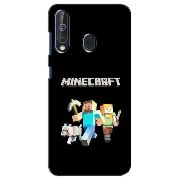 Чохол з принтом «герої Minecraft» для Samsung Galaxy A60 2019 (A605F) Чохол з принтом «герої Minecraft» для Samsung Galaxy A60 2019 (A605F)