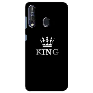 Чехол с Короной Самсунг А60 (2019) - (AlphaPrint) (KING)