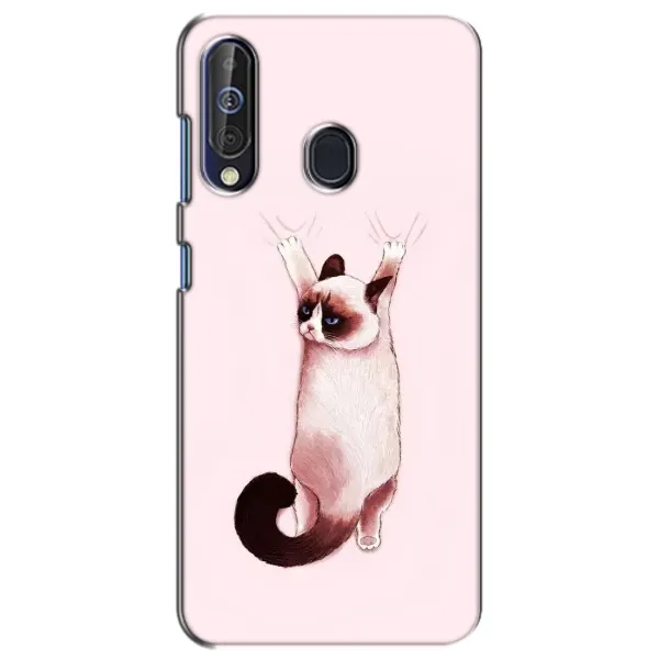 Чехол с принтом «Котик падает» для Samsung Galaxy A60 2019 (A605F)