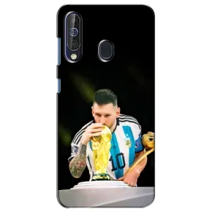 Чохли для Samsung Galaxy A60 2019 (A605F) (Leo чемпіон) (AlphaPrint) (Кубок Мессі)
