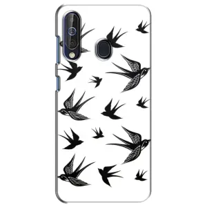 Чохол з пташками на Samsung Galaxy A60 2019 (A605F) (VPrint) (Ластівки)