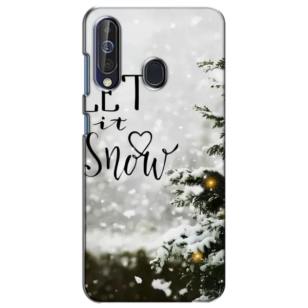 Чохол з принтом «Let it snow» для Samsung Galaxy A60 2019 (A605F)