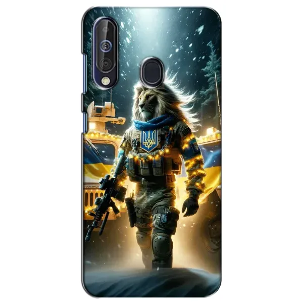 Чехол с принтом «ЛЕВ ЗСУ» для Samsung Galaxy A60 2019 (A605F)