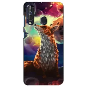 Чохли з картинкою Лисичка для Samsung Galaxy A60 2019 (A605F) (VPrint) (Лисичка в космосі)