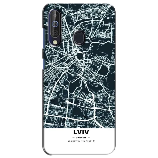 Чехол с принтом «Львов» для Samsung Galaxy A60 2019 (A605F)