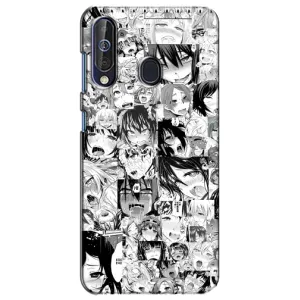 Анимешный чехол для Samsung Galaxy A60 2019 (A605F) (Ahegao manga)