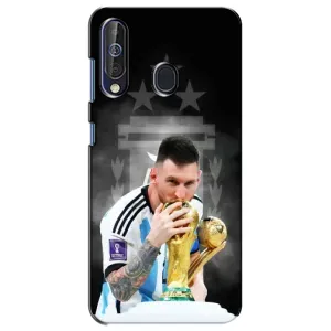 Чохли для Samsung Galaxy A60 2019 (A605F) (Leo чемпіон) (AlphaPrint) (Мессі Чемпіон)
