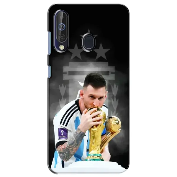 Чехол с принтом «Месси Чемпион» для Samsung Galaxy A60 2019 (A605F)