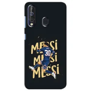 Чохли для Samsung Galaxy A60 2019 (A605F) (Leo чемпіон) (AlphaPrint) (Messi ПСЖ)
