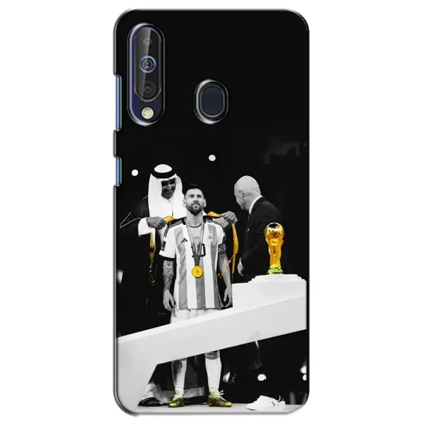 Чехол с принтом «Месси в накидке» для Samsung Galaxy A60 2019 (A605F)
