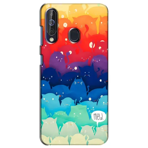 Чехол с принтом «Mew» для Samsung Galaxy A60 2019 (A605F)