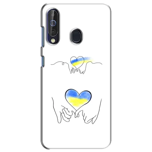 Чохол з принтом «Мир Україні» для Samsung Galaxy A60 2019 (A605F)
