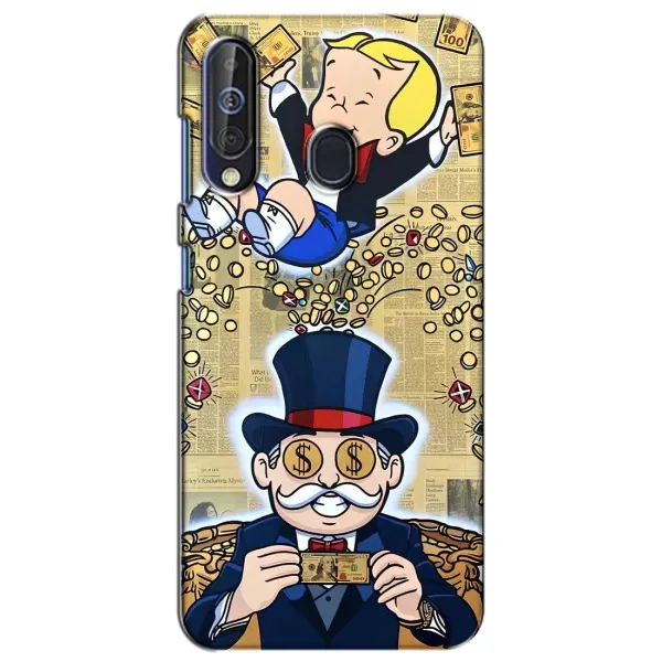 Чехол с принтом «Монополия Мен» для Samsung Galaxy A60 2019 (A605F)