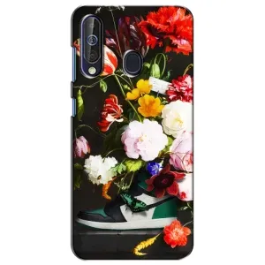 Чохол з принтом «Nike цветы» для Samsung Galaxy A60 2019 (A605F)