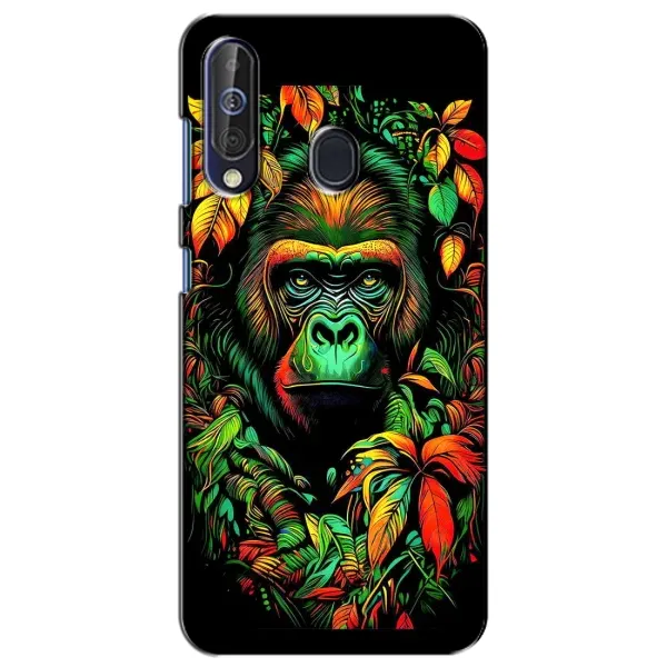 Чохол з принтом «Мавпа в квітах» для Samsung Galaxy A60 2019 (A605F) Чохол з принтом «Мавпа в квітах» для Samsung Galaxy A60 2019 (A605F)
