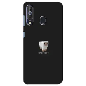 Чохол Майнкрафт на Samsung Galaxy A60 2019 (A605F) (AlphaPrint) Minecraft (Овечка Майнкрафт)