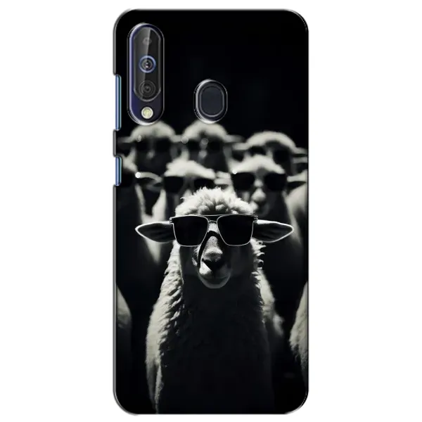 Чехол с принтом «Овечка в очках» для Samsung Galaxy A60 2019 (A605F)