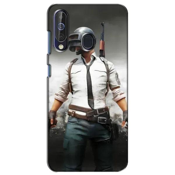 Чохол з принтом «Пабг мен» для Samsung Galaxy A60 2019 (A605F)