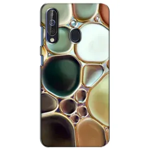 Чехол с принтом «Радужный Мрамор» для Samsung Galaxy A60 2019 (A605F)