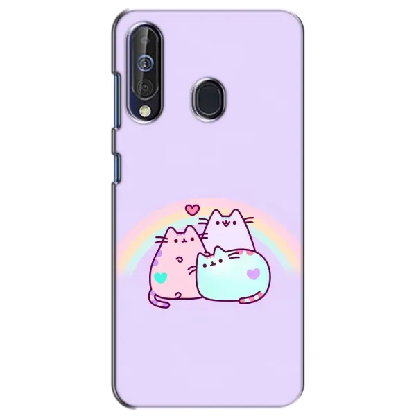 Чехол с принтом «Радужные котики» для Samsung Galaxy A60 2019 (A605F)