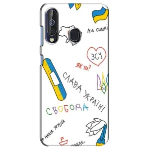 Чохли (Доброго вечора, ми за України) для Самсунг Гелексі А60 2019 (А605Ф) (AlphaPrint) (Стикер)