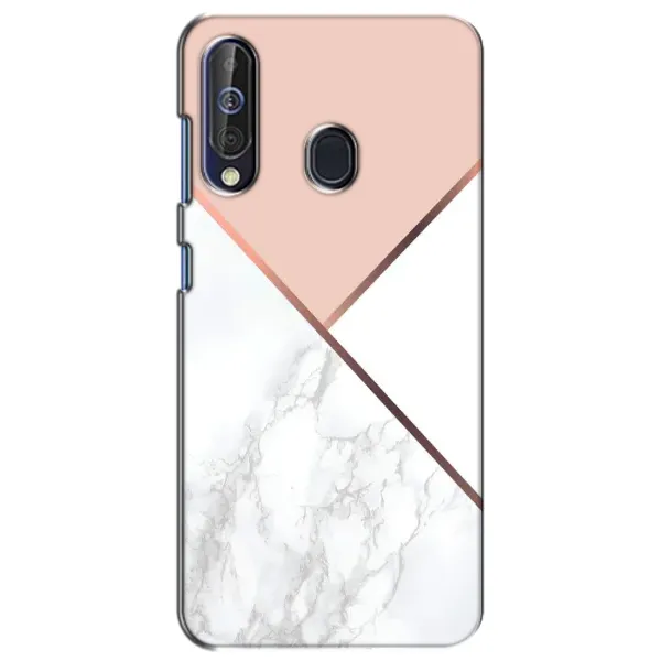 Чехол с принтом «Тройной мрамор» для Samsung Galaxy A60 2019 (A605F)