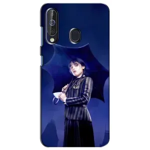 Чохли Венсдей на Samsung Galaxy A60 2019 (A605F) Уенсдей (AlphaPrint) (Венздей з парасолькою)