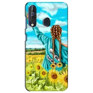 Чохол для Патріота України Samsung Galaxy A60 2019 (A605F) - (AlphaPrint) (Україночка)