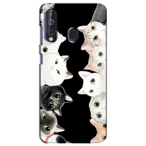 Чехол с принтом «Взгляд котов» для Samsung Galaxy A60 2019 (A605F)