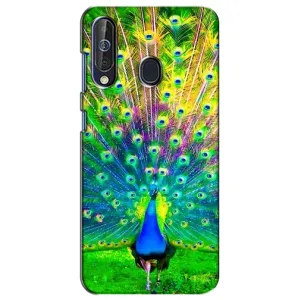 Чохол з пташками на Samsung Galaxy A60 2019 (A605F) (VPrint) (Яскравий Павлин)