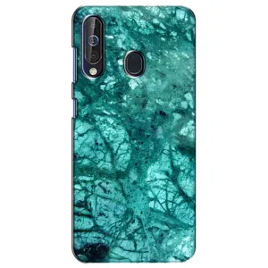 Чехол с принтом «Зеленый мрамор» для Samsung Galaxy A60 2019 (A605F)