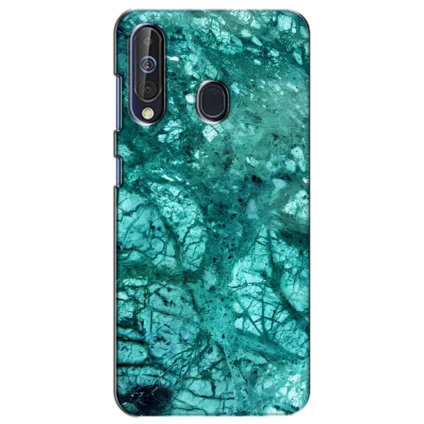 Чехол с принтом «Зеленый мрамор» для Samsung Galaxy A60 2019 (A605F)