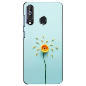 Чохли з квітами для Samsung Galaxy A60 2019 (A605F) (VPrint) (Жовта квітка)