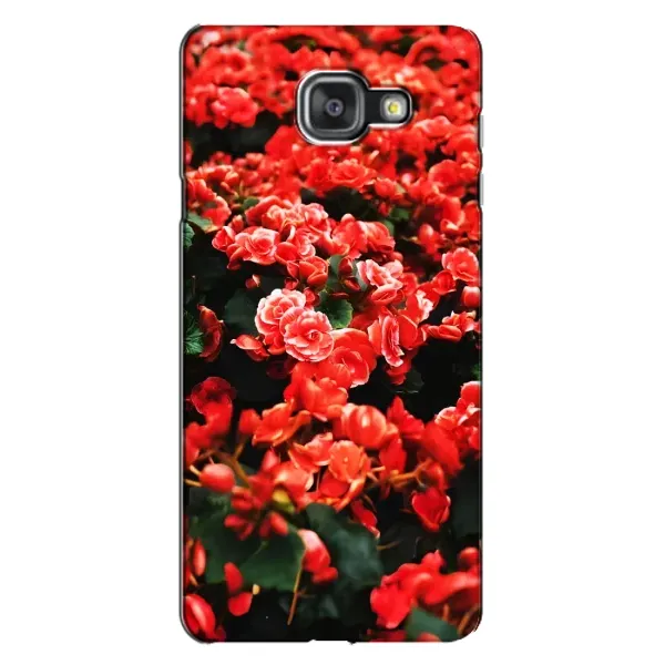 Чохол з принтом «Квіти червоні» для Samsung Galaxy A7 2016 (A7100, A710F) Чохол з принтом «Квіти червоні» для Samsung Galaxy A7 2016 (A7100, A710F)