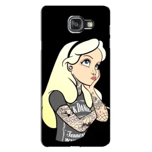 Чохол з друком для Samsung Galaxy A7 2016 / A7100 / A710F - (Мода) (AlphaPrint) (Дівчина в тату)