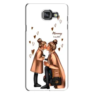 Чохол з друком для Samsung Galaxy A7 2016 / A7100 / A710F - (Мама з дитинкою) (AlphaPrint) (Донька і мама)