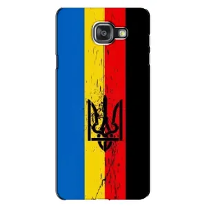 Украинские Чехлы для Samsung Galaxy A7 2016 / A7100 / A710F с картинкой УПА (AlphaPrint) (Прапор УПА)