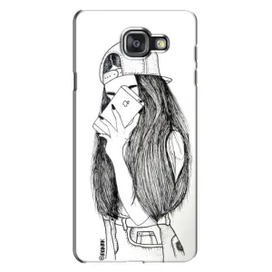 Чохол з друком для Samsung Galaxy A7 2016 / A7100 / A710F - (Мода) (AlphaPrint) (Фото дівчини)
