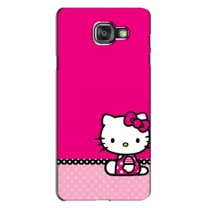Чохол з принтом «Girl KITTY» для Samsung Galaxy A7 2016 (A7100, A710F)