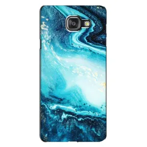 Мраморний чехол на Samsung Galaxy A7 2016 / A7100 / A710F (VPrint) (Блакитний мрамор)