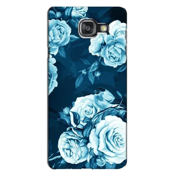 Чехол с принтом «Голубые Бутоны» для Samsung Galaxy A7 2016 (A7100, A710F) Чехол с принтом «Голубые Бутоны» для Samsung Galaxy A7 2016 (A7100, A710F)