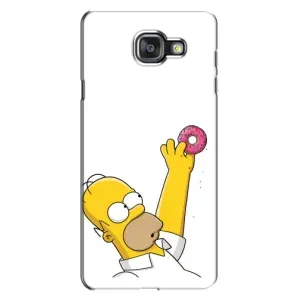 Чjхол з Сімпсонами для Samsung Galaxy A7 2016 / A7100 / A710F (VPrint) (Гомер з пончиком)
