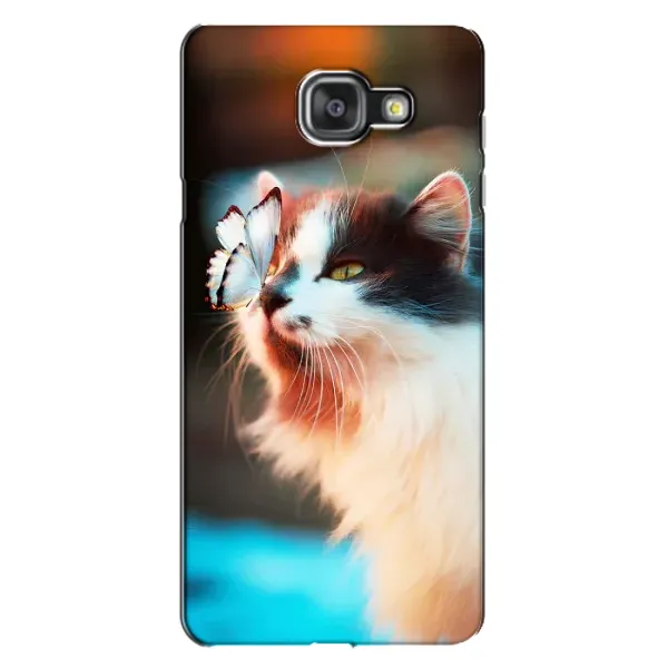 Чохол з принтом «Котик з метеликом» для Samsung Galaxy A7 2016 (A7100, A710F) Чохол з принтом «Котик з метеликом» для Samsung Galaxy A7 2016 (A7100, A710F)