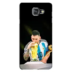 Чехлы для Samsung Galaxy A7 2016 / A7100 / A710F (Leo чемпион) (AlphaPrint) (Кубок Месси)