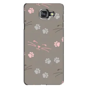 Чехол с рисунком кот на Samsung Galaxy A7 2016 / A7100 / A710F (Лапы и усы)