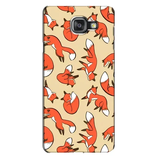 Чохол з принтом «Лисички» для Samsung Galaxy A7 2016 (A7100, A710F)