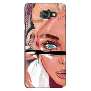 Чохол з друком для Samsung Galaxy A7 2016 / A7100 / A710F - (Мода) (AlphaPrint) (Макіяж)