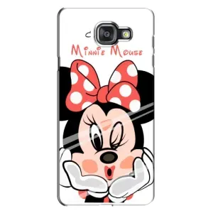 Міккі Маус чохол для Samsung Galaxy A7 2016 / A7100 / A710F (AlphaPrint - Мультяшні) (Маус Мінні)